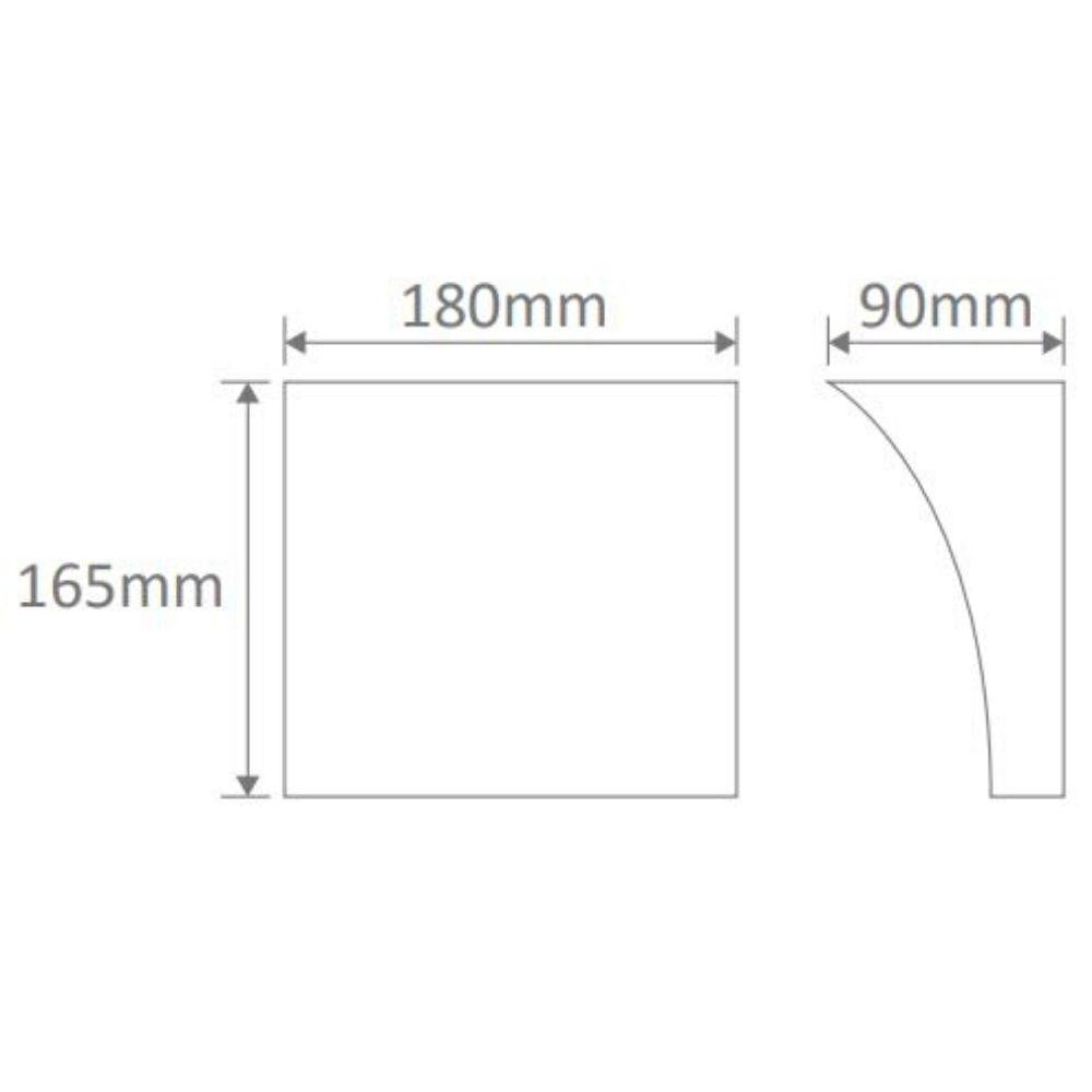 Domus BF-2012 Wall Light - Ceramic, Raw-Domus Lighting-Ozlighting.com.au