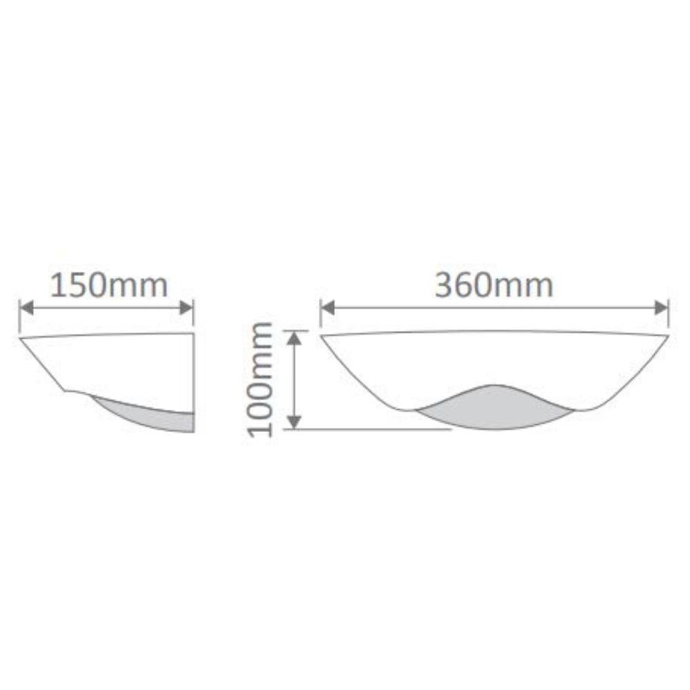 Domus BF-8259 Wall Light - Ceramic, Raw-Domus Lighting-Ozlighting.com.au