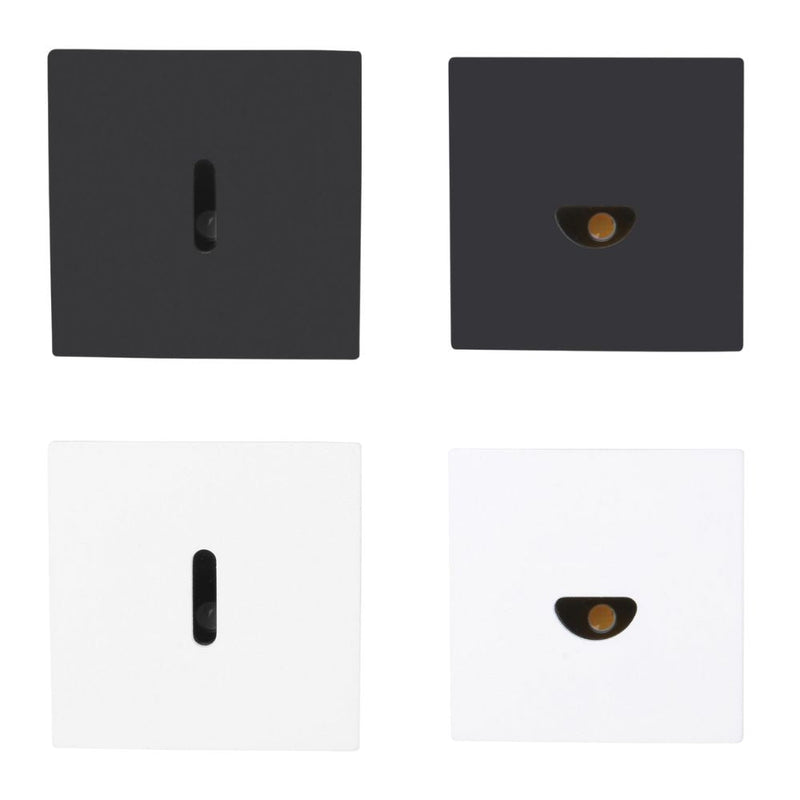 Domus CAMINO - 3W Square Recessed LED Steplight IP54 Tri-Colour-Domus Lighting-Ozlighting.com.au