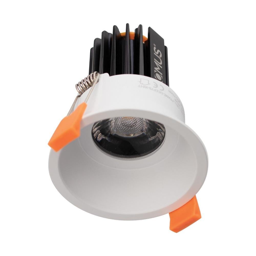 Domus CELL-13-5CCT-D75 LED Downlight - 13W, 5-CCT, Dimmable, Fixed, Deepset-Domus Lighting-Ozlighting.com.au
