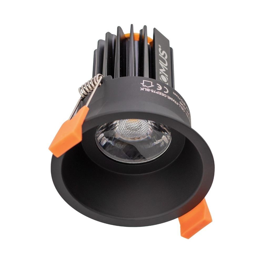 Domus CELL-13-5CCT-D75 LED Downlight - 13W, 5-CCT, Dimmable, Fixed, Deepset-Domus Lighting-Ozlighting.com.au