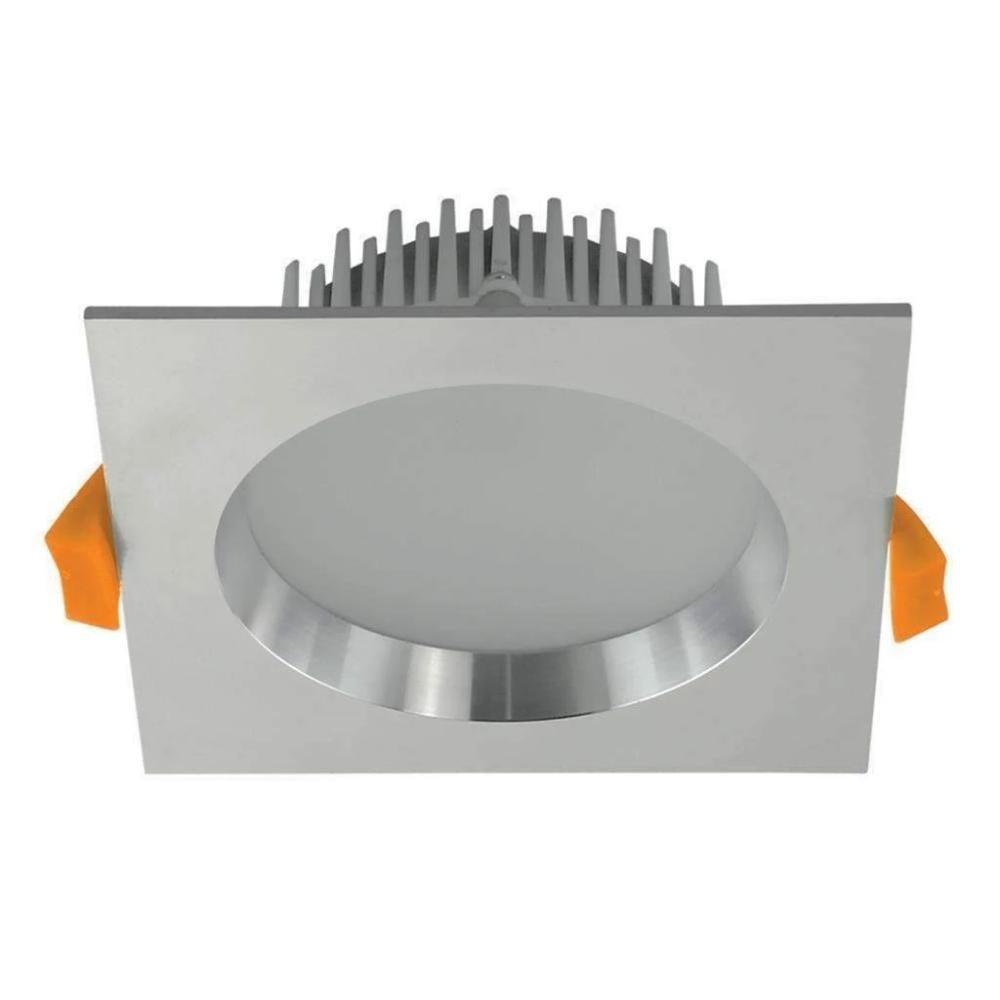 Domus DECO-13 LED Downlight - 13W, Tri-Colour, Dimmable, IP44, Square, Deep Face-Domus Lighting-Ozlighting.com.au