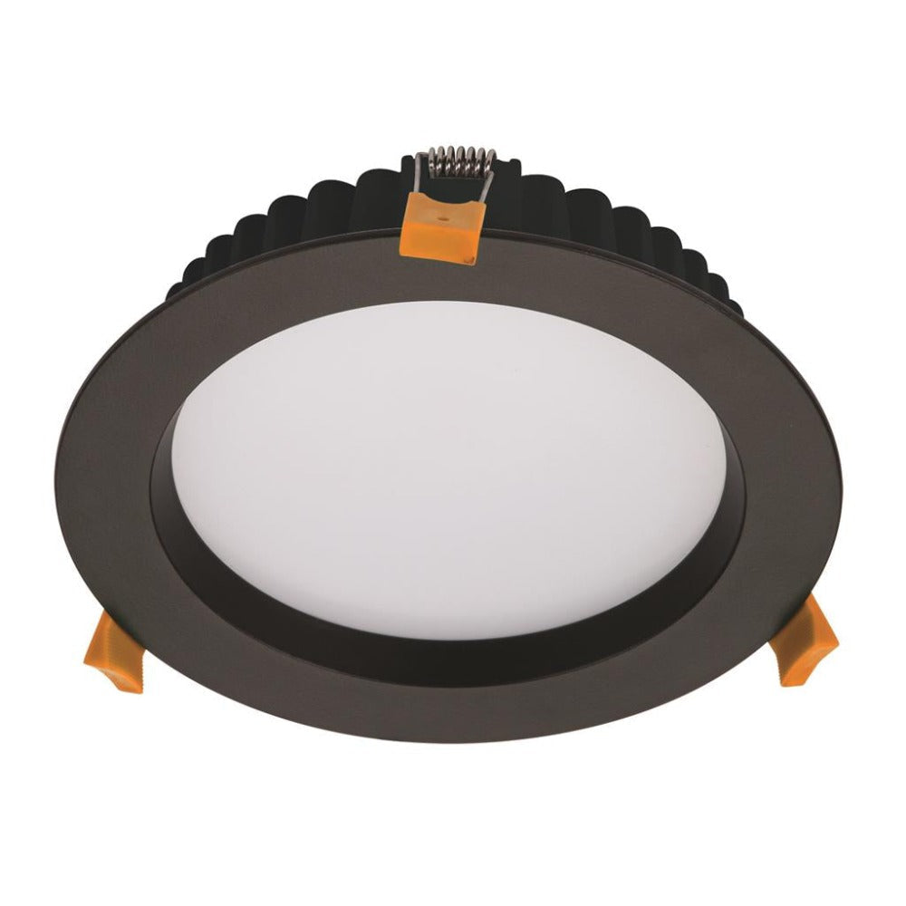 Domus DECO-20-DALI - DALI Dimmable 20W LED Tri-Colour Round Deep Face Downlight IP44-Domus Lighting-Ozlighting.com.au