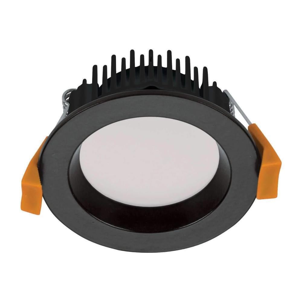 Domus DECO-8 LED Downlight - 8W, Tri-Colour, Dimmable, IP44, Round, Deep Face-Domus Lighting-Ozlighting.com.au