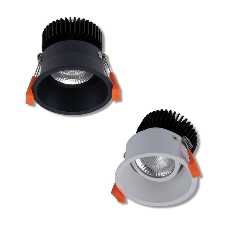 Domus DEEP-10-TRIO - 10W LED Tri-Colour Dimmable Deepset Tiltable Downlight-Domus Lighting-Ozlighting.com.au