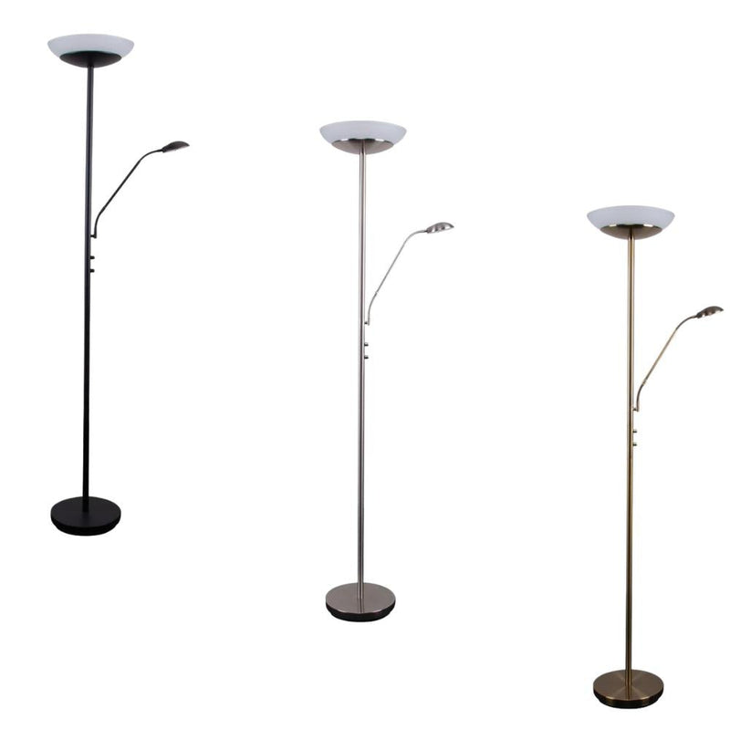 Domus EDEN - Dimmable LED Mother & Child Uplighter Floor Lamp - 3000K-Domus Lighting-Ozlighting.com.au