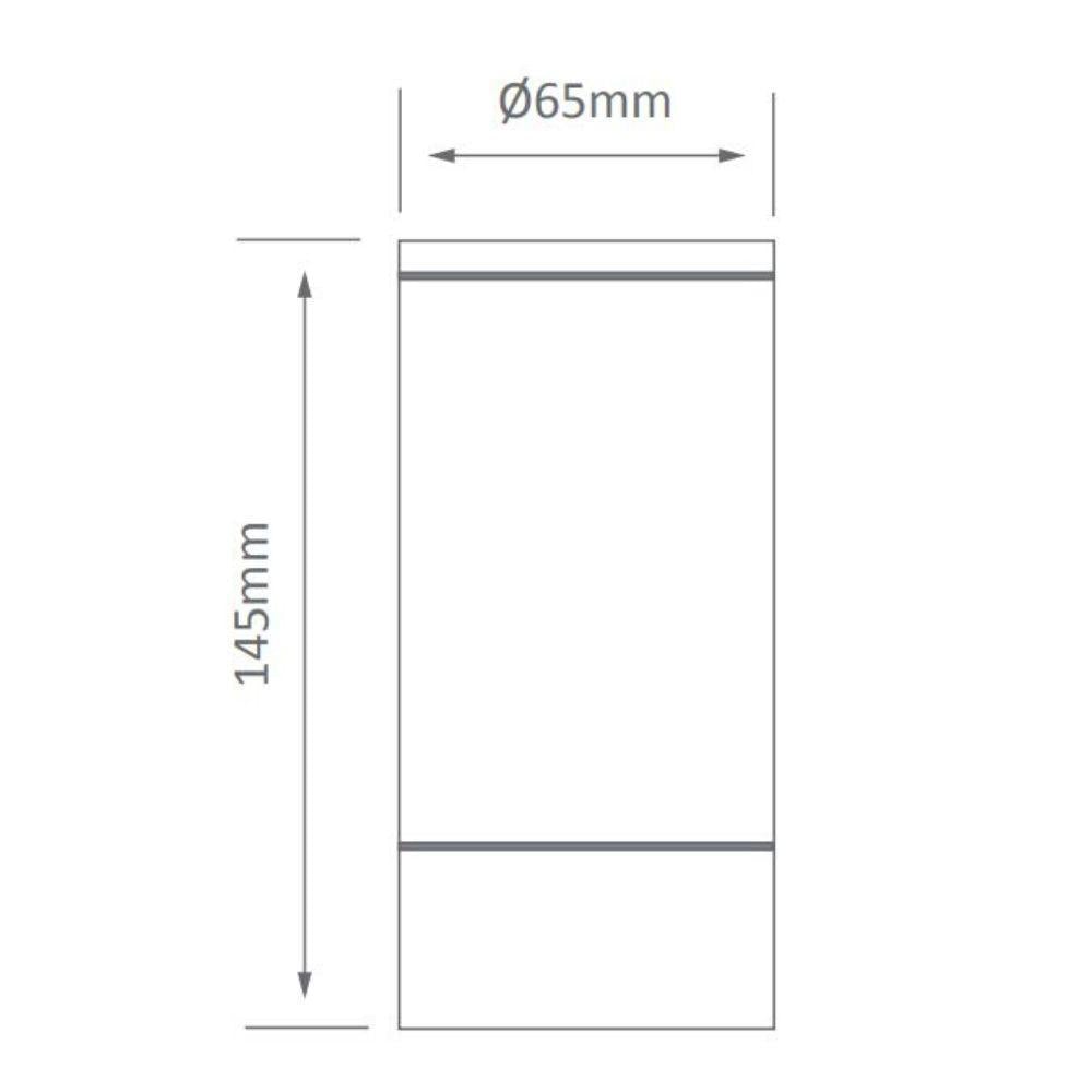 Domus ELITE-SM - GU10 Exterior Surface Mount LED Downlight Ceiling Light IP54-Domus Lighting-Ozlighting.com.au