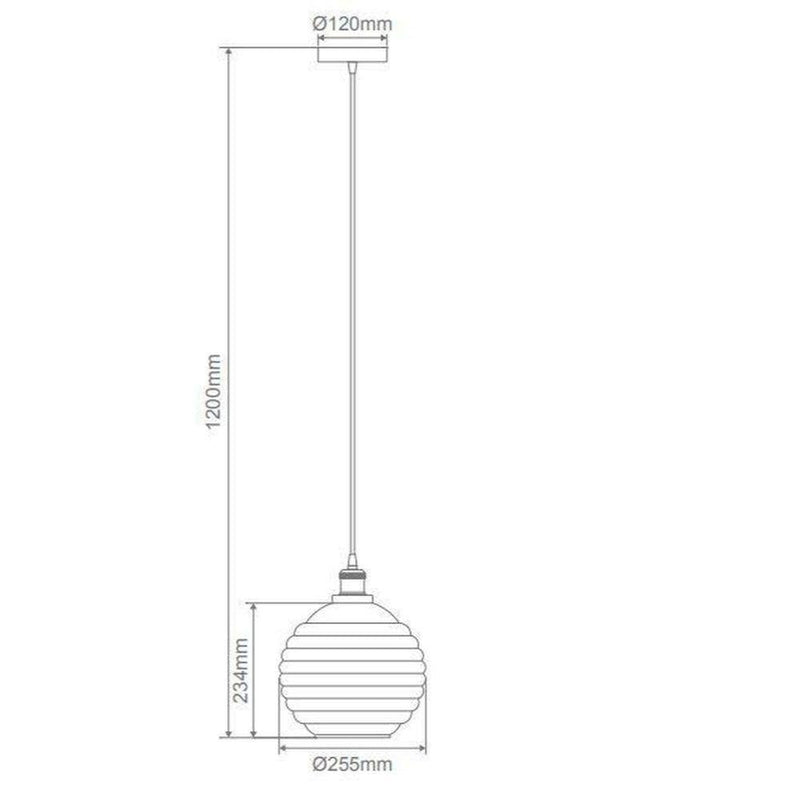 Domus EVA - 1 Light Pendant-Domus Lighting-Ozlighting.com.au