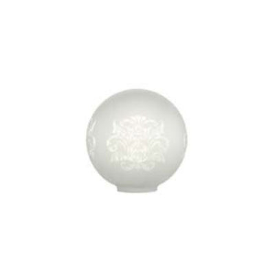 Domus GLASS-76 - 6" Frost Etched Ball Replacement Glass Only-Domus Lighting-Ozlighting.com.au