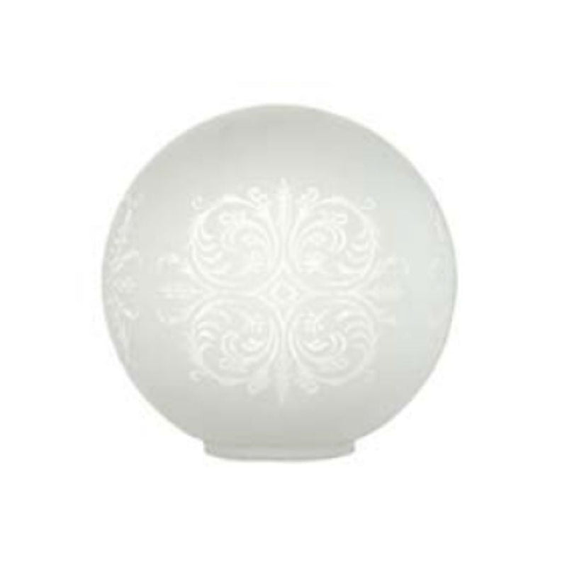 Domus GLASS-78 - 10" Frost Etched Ball Replacement Glass Only-Domus Lighting-Ozlighting.com.au