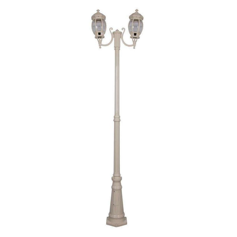 Domus GT-1044 Vienna - Twin Head Curved Arms Tall Post-Domus Lighting-Ozlighting.com.au