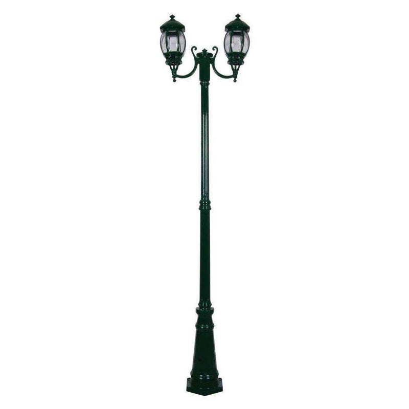 Domus GT-1044 Vienna - Twin Head Curved Arms Tall Post-Domus Lighting-Ozlighting.com.au