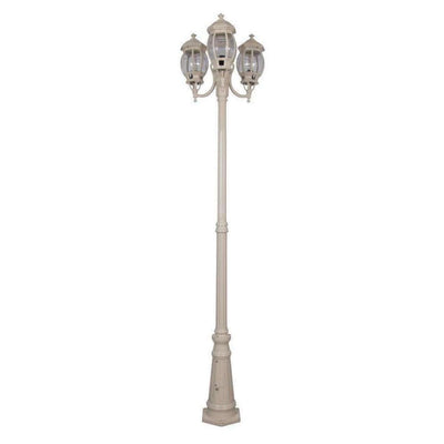 Domus GT-1045 Vienna - Three Head Curved Arm Tall Post-Domus Lighting-Ozlighting.com.au