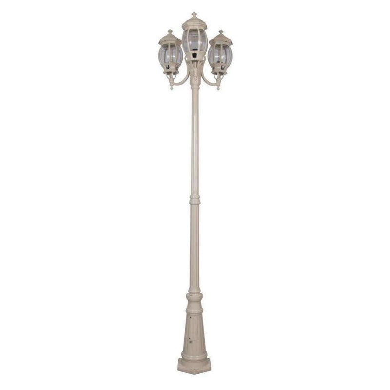 Domus GT-1045 Vienna - Three Head Curved Arm Tall Post-Domus Lighting-Ozlighting.com.au