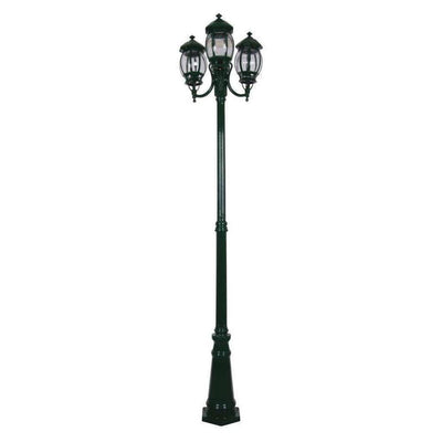 Domus GT-1045 Vienna - Three Head Curved Arm Tall Post-Domus Lighting-Ozlighting.com.au