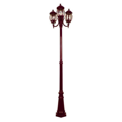 Domus GT-1045 Vienna - Three Head Curved Arm Tall Post-Domus Lighting-Ozlighting.com.au