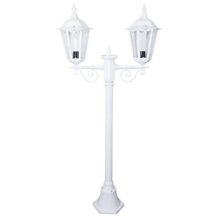 Domus GT-135 Chester - Twin Head Short Post Light-Domus Lighting-Ozlighting.com.au
