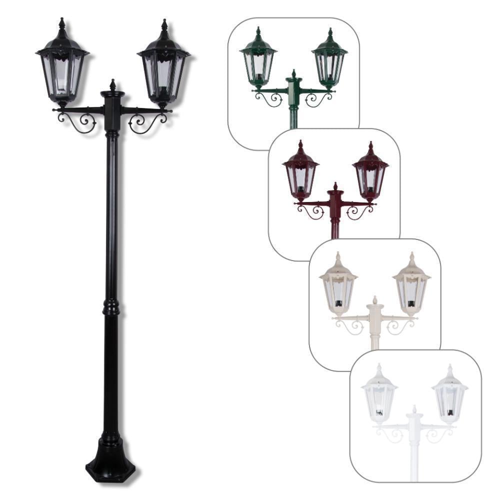 Domus GT-137 Chester Post Light - Twin Head-Domus Lighting-Ozlighting.com.au