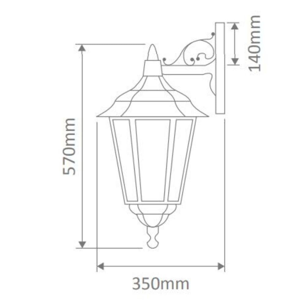 Domus GT-162 Chester Large Wall Light - Downward-Domus Lighting-Ozlighting.com.au