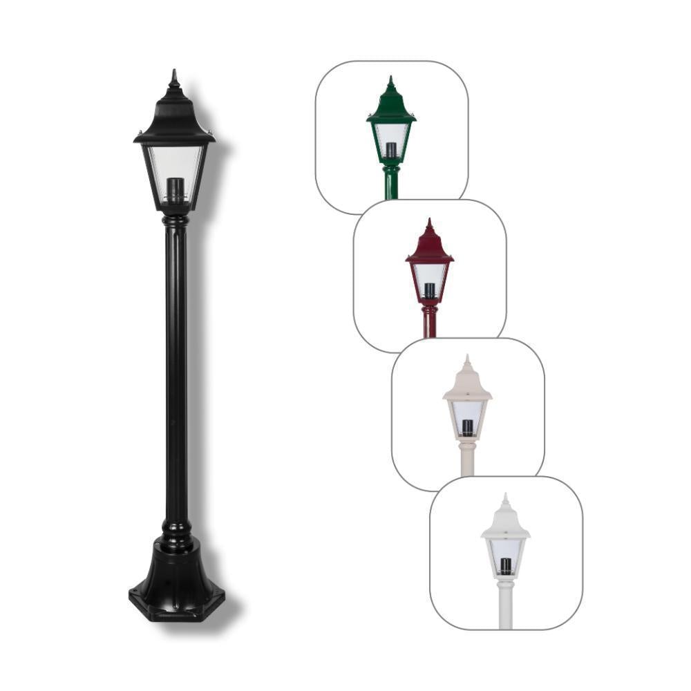 Domus GT-234 Paris Post Light - Single-Domus Lighting-Ozlighting.com.au