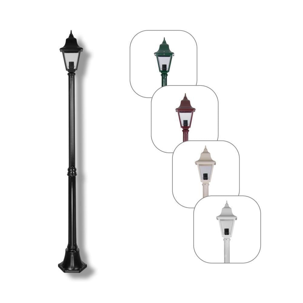 Domus GT-236 Paris Post Light - Single-Domus Lighting-Ozlighting.com.au