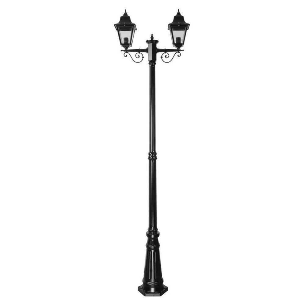 Domus GT-240 Paris Post Light - Twin Head-Domus Lighting-Ozlighting.com.au