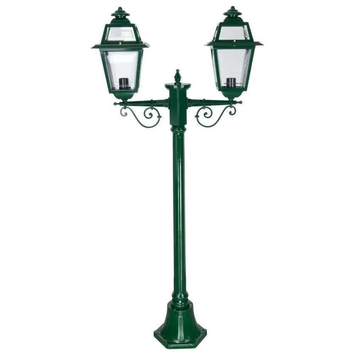 Domus GT-275 Avignon - Twin Head Short Post Light-Domus Lighting-Ozlighting.com.au