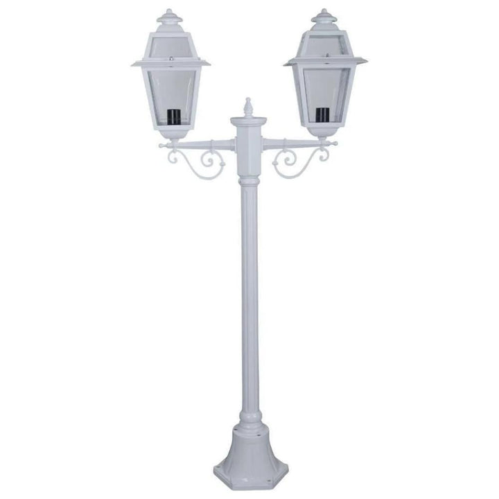 Domus GT-275 Avignon - Twin Head Short Post Light-Domus Lighting-Ozlighting.com.au