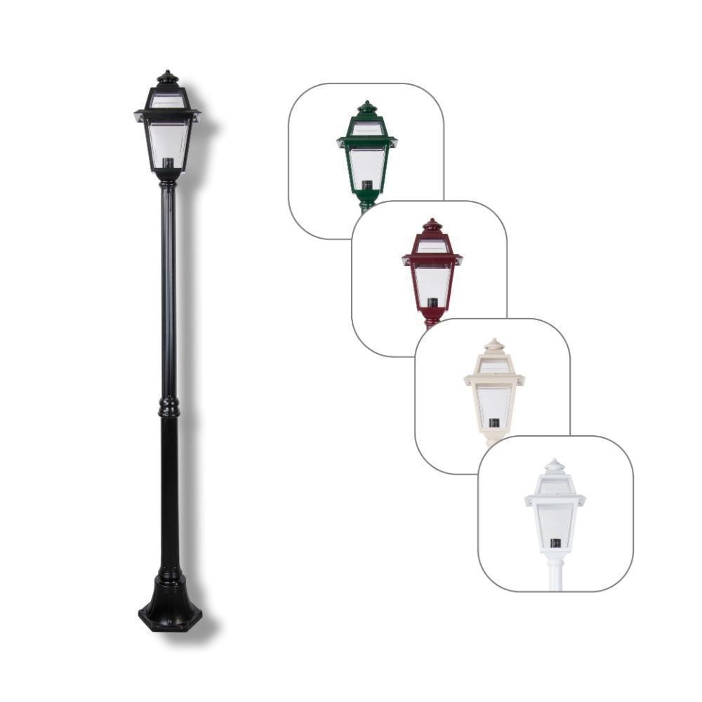 Domus GT-276 Avignon Post Light - Single-Domus Lighting-Ozlighting.com.au