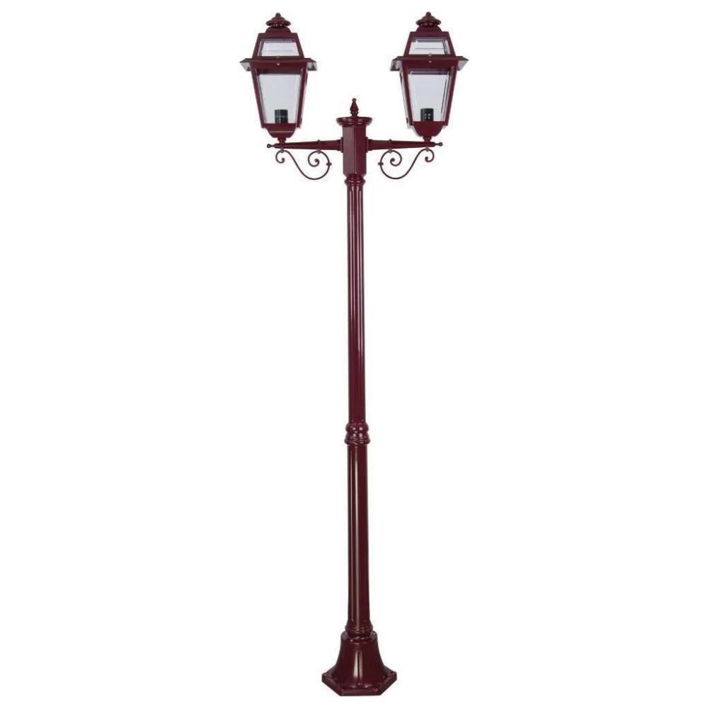 Domus GT-277 Avignon Post Light - Twin Head-Domus Lighting-Ozlighting.com.au