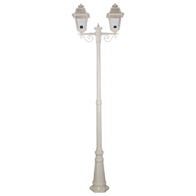 Domus GT-280 Avignon - Twin Head Tall Post Light-Domus Lighting-Ozlighting.com.au