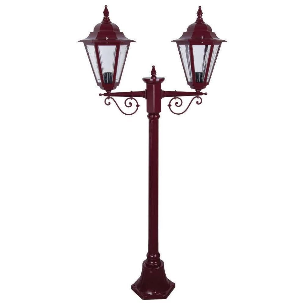 Domus GT-425 Turin Post Light - Twin Head-Domus Lighting-Ozlighting.com.au