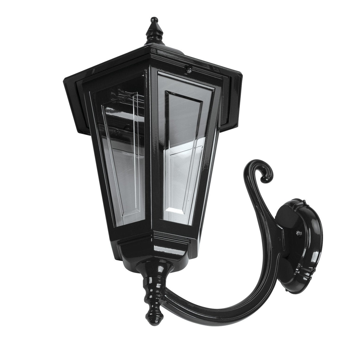 Domus GT-491 Turin Large Wall Light - Curved Arm Large Upward-Domus Lighting-Ozlighting.com.au