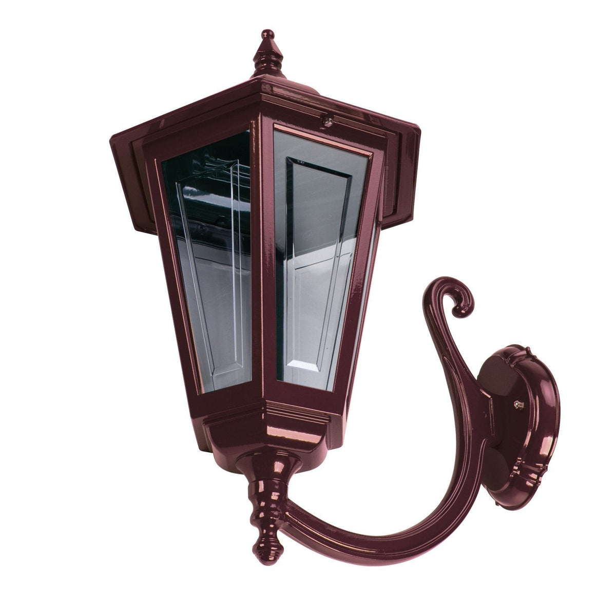 Domus GT-491 Turin Large Wall Light - Curved Arm Large Upward-Domus Lighting-Ozlighting.com.au