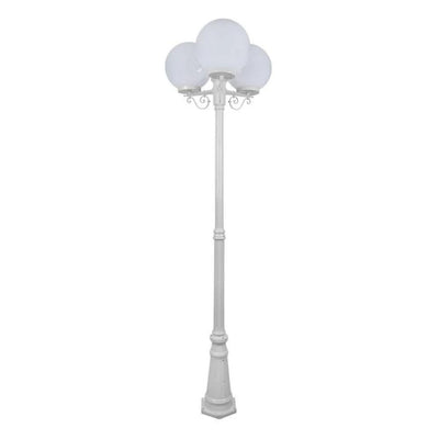 Domus GT-563 Siena - Triple 30cm Spheres Tall Post-Domus Lighting-Ozlighting.com.au