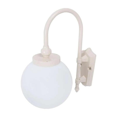 Domus GT-600 Lisbon - 25cm Sphere Curved Arm Wall Light-Domus Lighting-Ozlighting.com.au