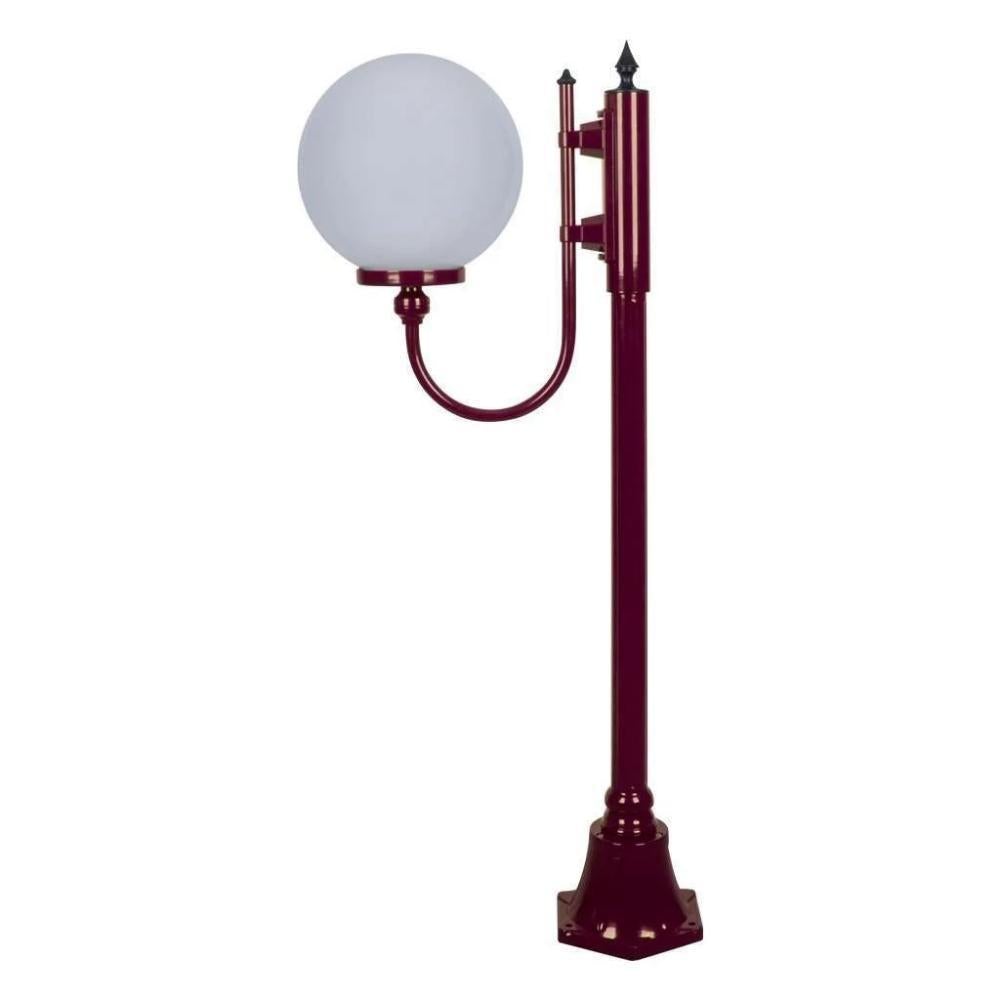 Domus GT-607 Lisbon - 30cm Sphere Curved Arm Short Post Light-Domus Lighting-Ozlighting.com.au