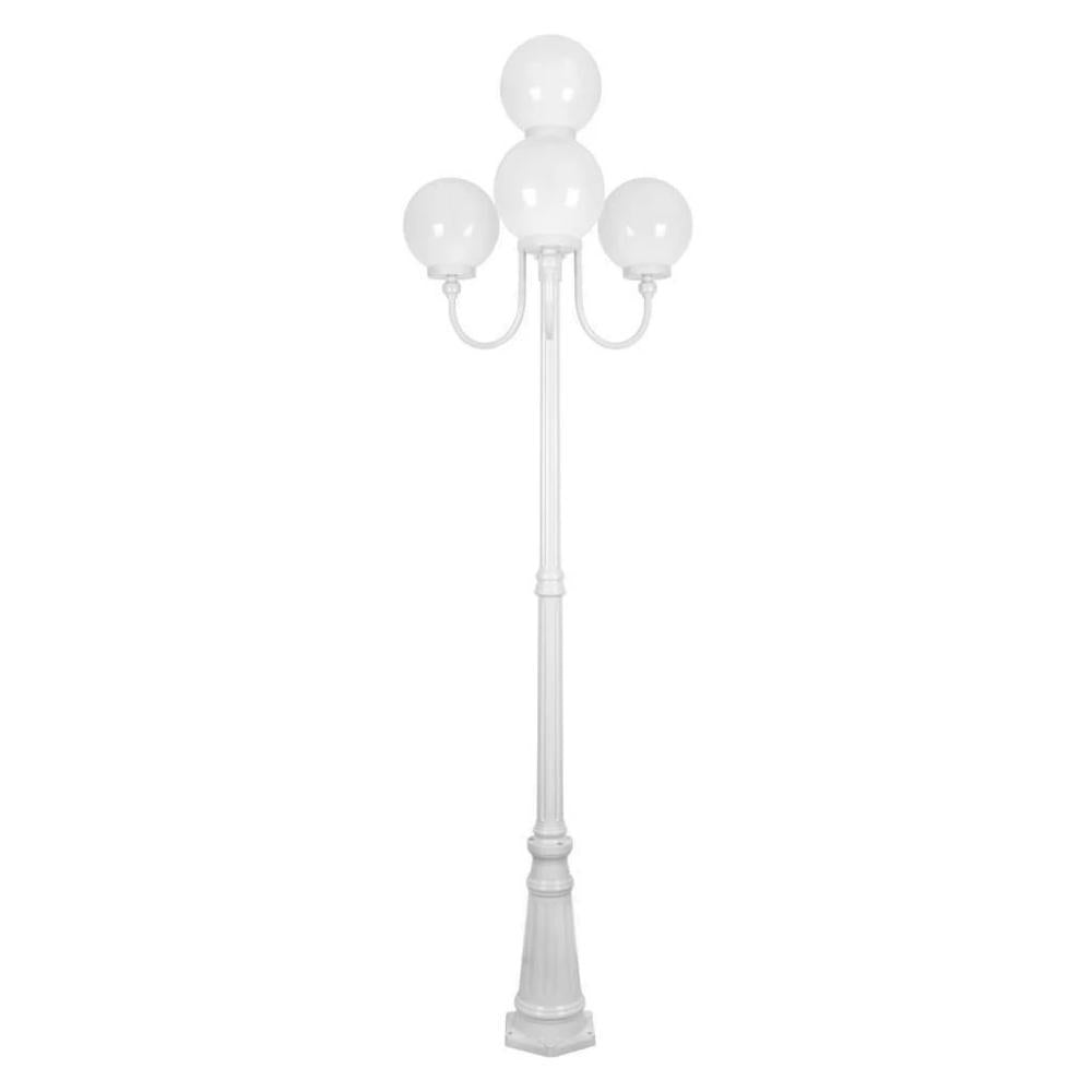 Domus GT-626 Lisbon - Four 25cm Spheres Curved Arms Tall Post Light-Domus Lighting-Ozlighting.com.au