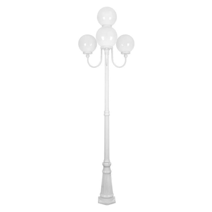 Domus GT-626 Lisbon - Four 25cm Spheres Curved Arms Tall Post Light-Domus Lighting-Ozlighting.com.au