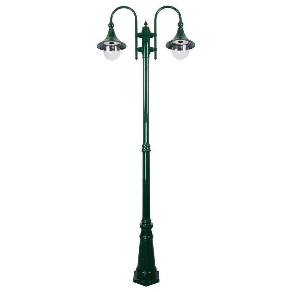 Domus GT-662 Monaco - Twin Head Tall Post-Domus Lighting-Ozlighting.com.au