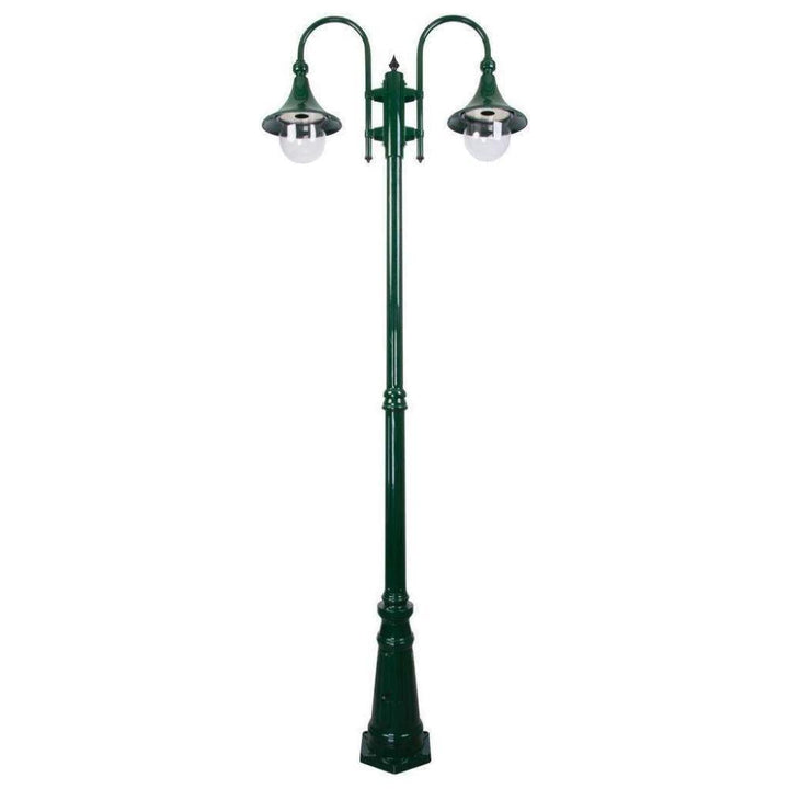 Domus GT-662 Monaco - Twin Head Tall Post-Domus Lighting-Ozlighting.com.au