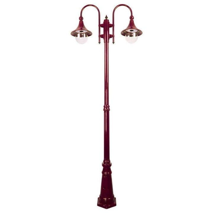 Domus GT-662 Monaco - Twin Head Tall Post-Domus Lighting-Ozlighting.com.au