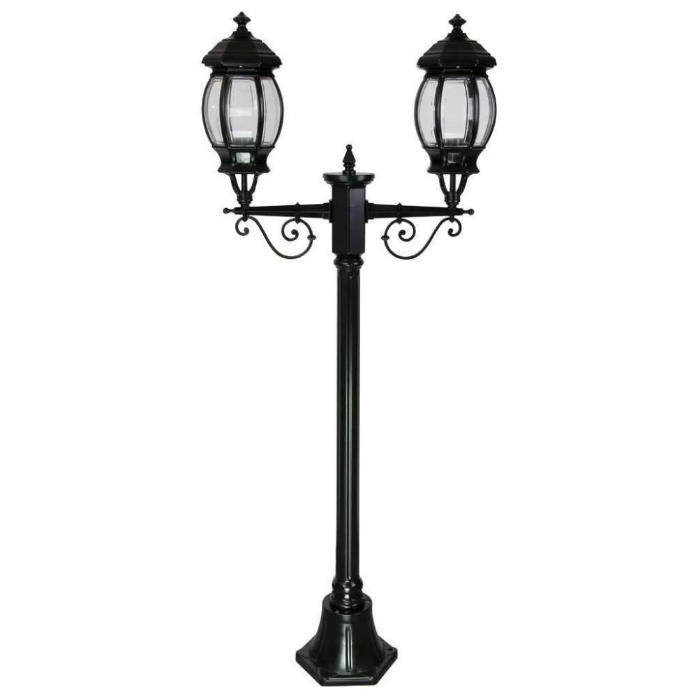 Domus GT-675 Vienna Post Light - Twin Head-Domus Lighting-Ozlighting.com.au