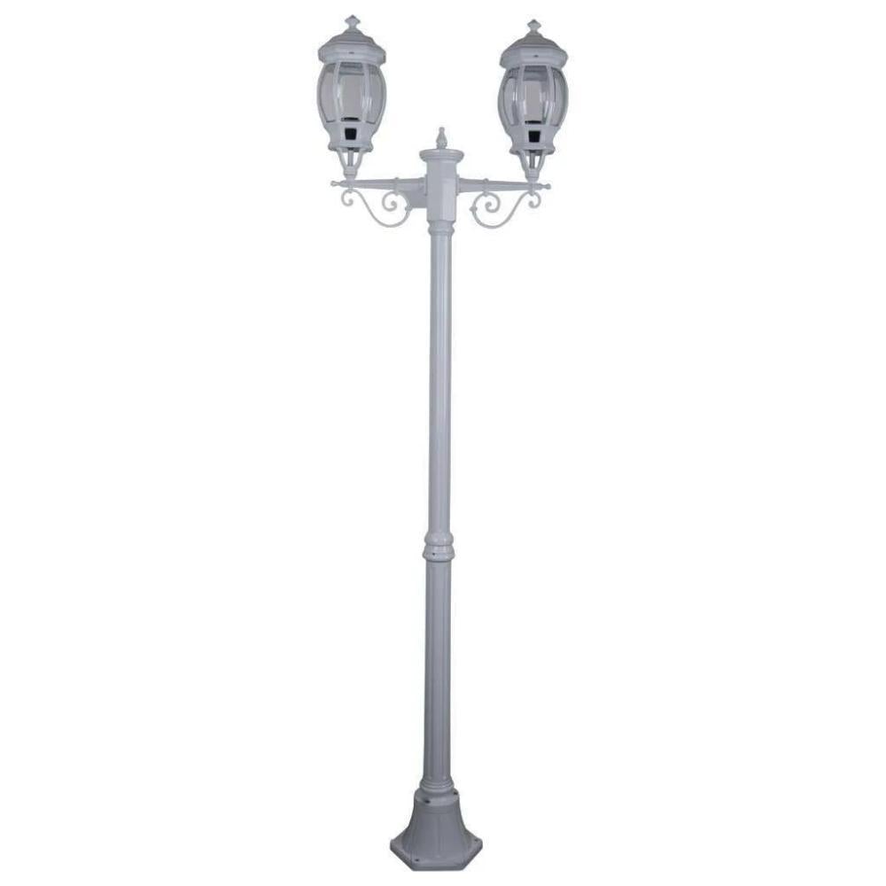 Domus GT-677 Vienna Post Light - Twin Head-Domus Lighting-Ozlighting.com.au