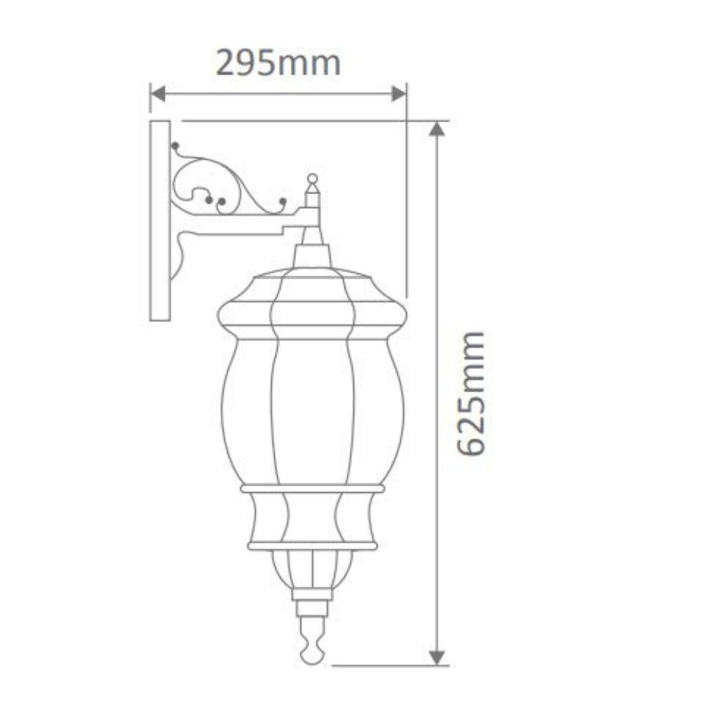 Domus GT-692 Vienna Large Wall Light - Downward-Domus Lighting-Ozlighting.com.au