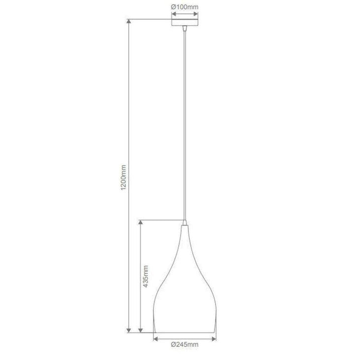 Domus JADE-240 - 1 Light Pendant-Domus Lighting-Ozlighting.com.au