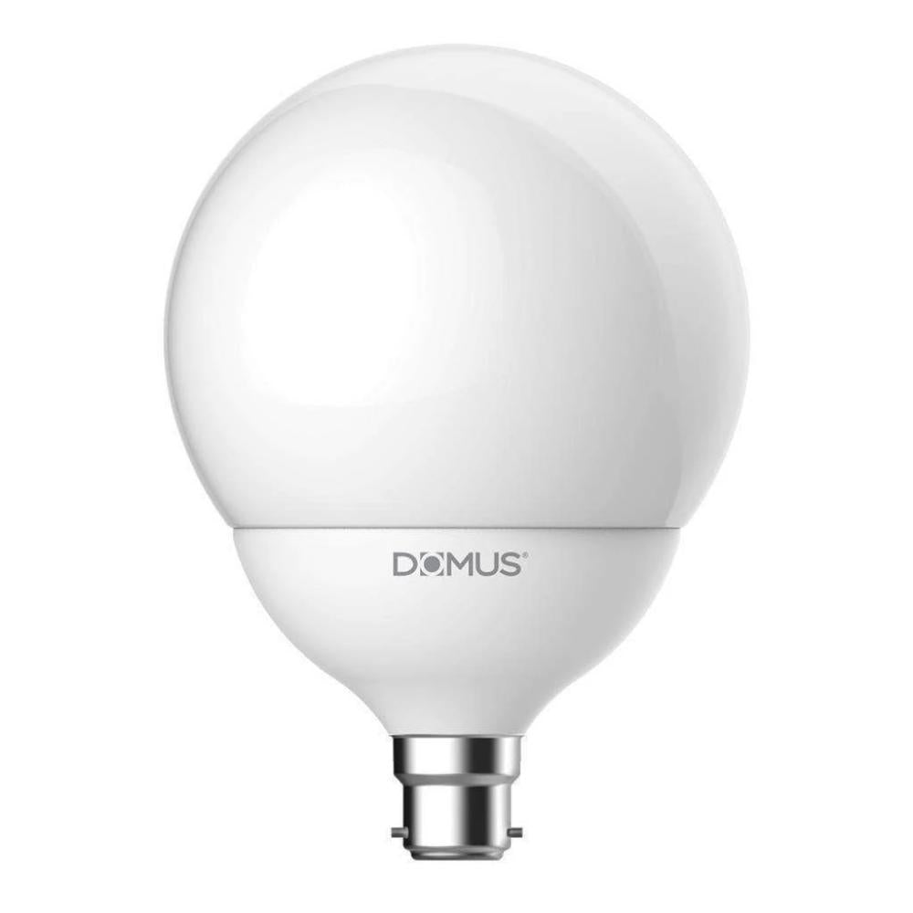 Domus KEY-G120 - 17W LED G120 Spherical Shape Frosted Glass Globe - B22/E27-Domus Lighting-Ozlighting.com.au