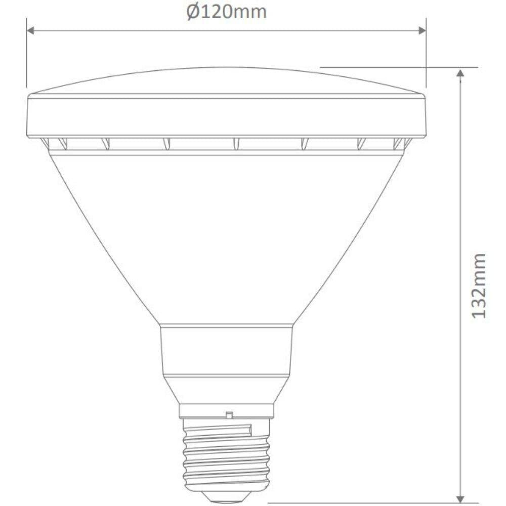Domus KEY-PAR38 Reflector - 16W, E27, PAR38, IP44-Domus Lighting-Ozlighting.com.au