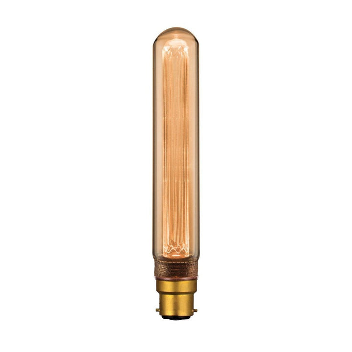 Domus LRF-T30 - 2.3W LED Dimmable Banana T30 Shape Retro Vintage Filament Amber Globe 1800K - B22/E27-Domus Lighting-Ozlighting.com.au