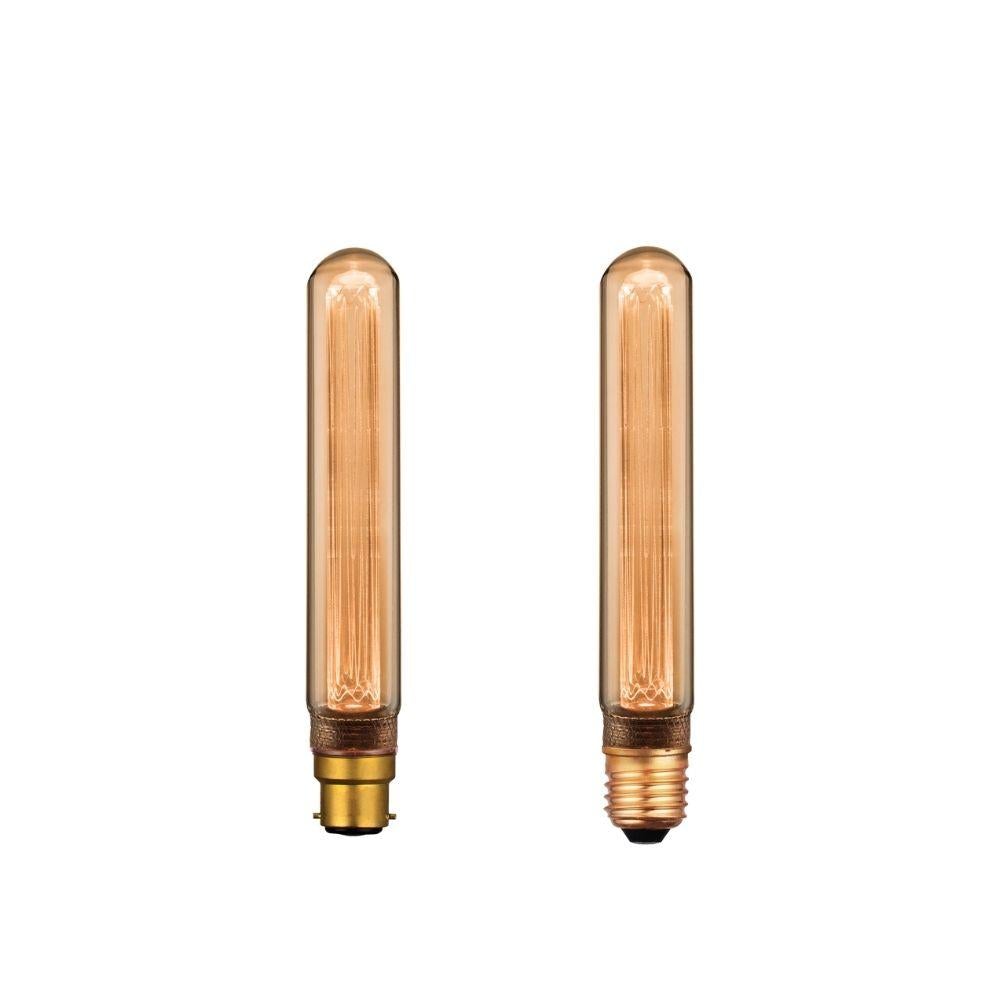 Domus LRF-T30 - 2.3W LED Dimmable Banana T30 Shape Retro Vintage Filament Amber Globe 1800K - B22/E27-Domus Lighting-Ozlighting.com.au
